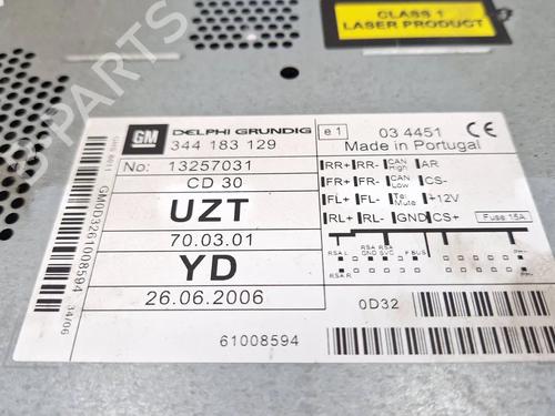 Radio OPEL CORSA D (S07) 1.0 (L08, L68) | BP30343169E6 