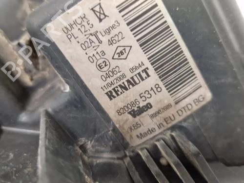 Right headlight RENAULT CLIO III (BR0/1, CR0/1) 2.0 16V (BR0C, BR0K, CR0C, CR0K) | BP30344189C29 