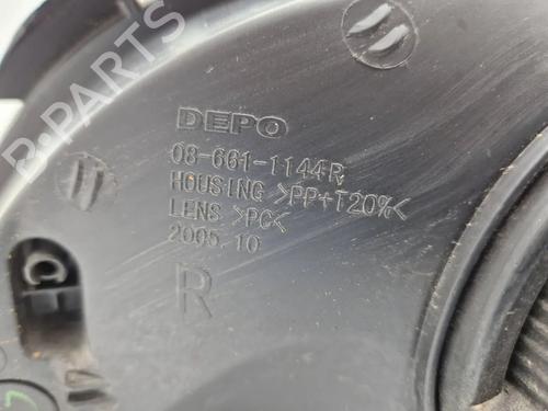 Right headlight FIAT MULTIPLA (186_) 1.6 100 16V (186AXA1A) | BP30346398C29 