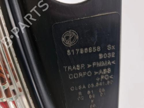 Left taillight LANCIA YPSILON (843_) 1.2 (843.AXA1A) | BP30341991C34 