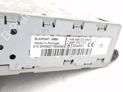 Radio ALFA ROMEO 159 (939_) 1.9 JTDM 16V (939AXC1B, 939AXC12) | BP30350712E6 