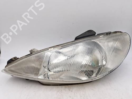 Used Left headlight PEUGEOT 206 Hatchback (2A/C) 1.4 HDi eco 70 (68 hp) 30342225