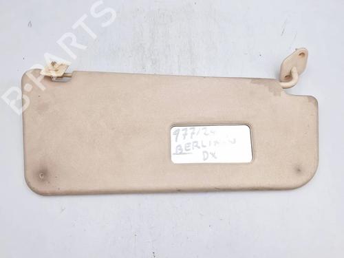 Used Right sun visor CITROËN BERLINGO / BERLINGO FIRST MPV (MF_, GJK_, GFK_) 1.6 HDI 75 (MF9HW, GJ9HWC, GF9HWC, GN9HWC) (75 hp) 30345240