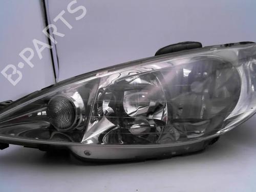 Used Left headlight PEUGEOT 206 CC (2D) 1.6 HDi 110 (109 hp) 30340632