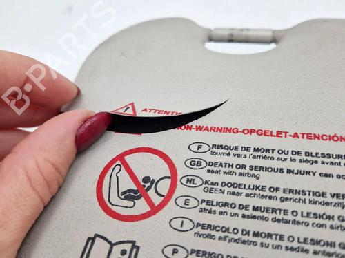 Right sun visor PEUGEOT 207 (WA_, WC_) 1.6 16V | BP30344660I2