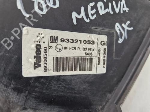 Left headlight OPEL MERIVA A MPV (X03) 1.3 CDTI (E75) | BP30342515C28 