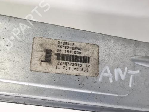 Front right window mechanism CITROËN C3 Picasso (SH_) 1.4 VTi 95 (SH8FSC, SH8FP0, SH8FP6) | BP30350578C23 