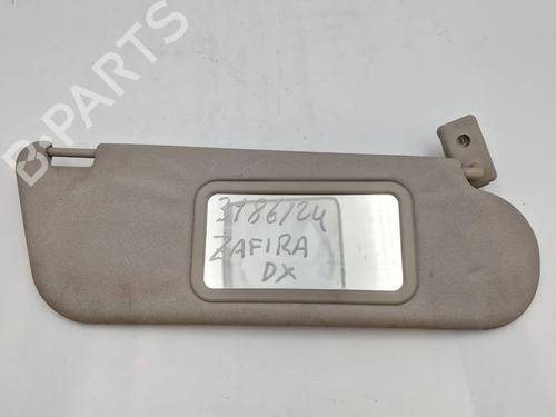 Used Right sun visor OPEL ZAFIRA A MPV (T98) 1.8 16V (F75) (116 hp) 30343804