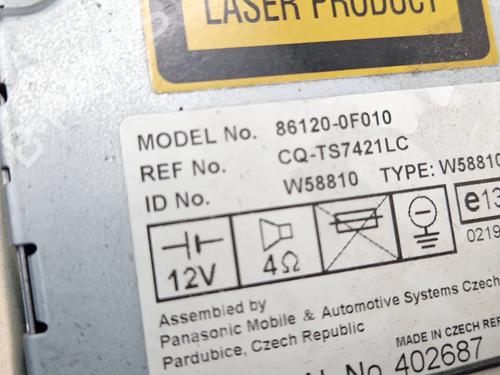 Radio TOYOTA COROLLA Verso (ZER_, ZZE12_, R1_) 2.2 D-4D (AUR10_, AUR10R) | BP30346316E6 