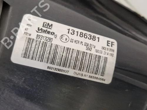 Left headlight OPEL CORSA D (S07) 1.0 (L08, L68) | BP30344107C28