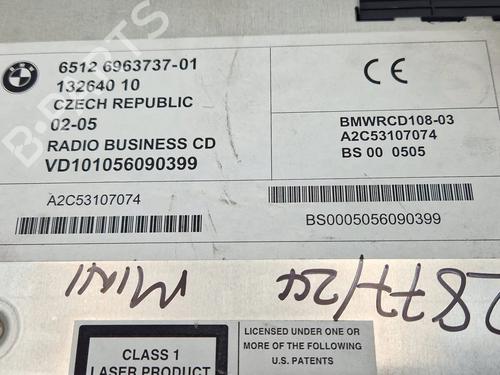 Radio MINI MINI (R50, R53) One D | BP30344343E6 