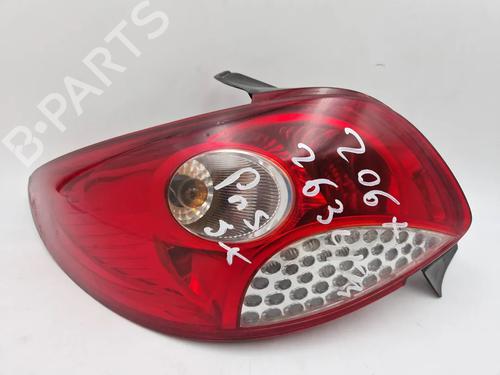 Used Left taillight Left taillight PEUGEOT 206+ (2L_, 2M_) 1.4 i (2LKFWA, 2MKFWA) (75 hp) 30343146 30343146