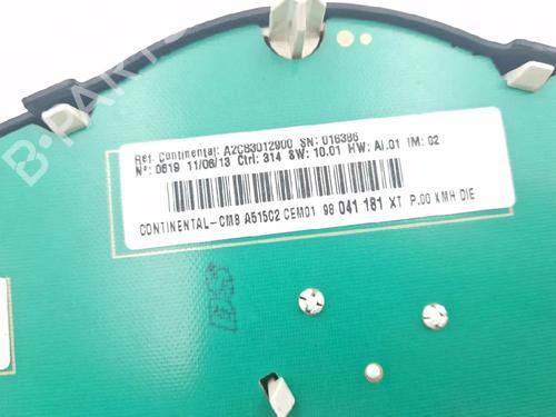 Instrument cluster CITROËN C3 II (SC_) 1.4 HDi 70 (SC8HZC, SC8HR0, SC8HP4) | BP36156094C47 - Image 10