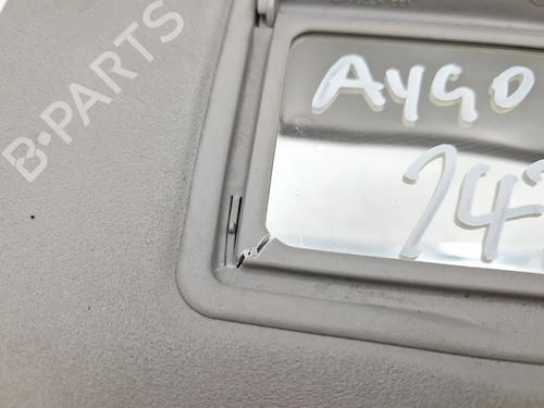 Left sun visor TOYOTA AYGO (_B1_) 1.0 (KGB10_, KGB10R) | BP30347944I1 - Image 6