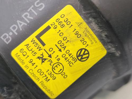 Left headlight VW POLO IV (9N_, 9A_) 1.4 TDI | BP30343579C28 