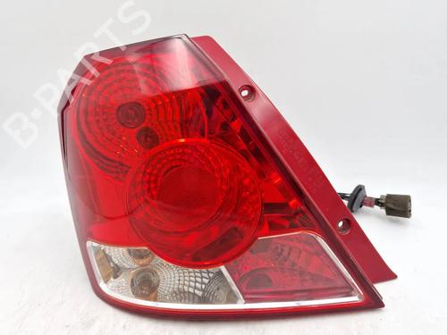 Used Left taillight CHEVROLET AVEO / KALOS Hatchback (T200) 1.4 16V (94 hp) 30342355