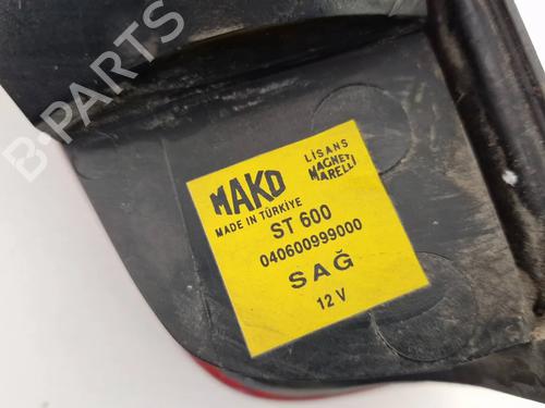 Right taillight FIAT DOBLO Box Body/MPV (223_) 1.3 JTD 16V Multijet | BP30346217C35 