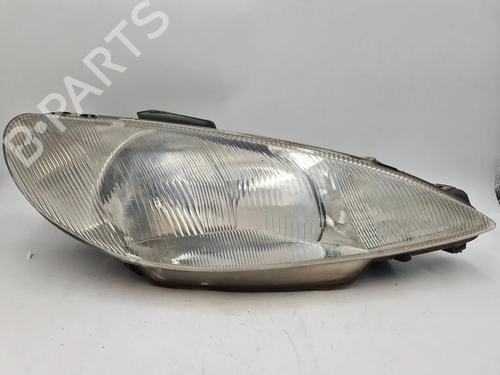 Used Right headlight PEUGEOT 206 Hatchback (2A/C) 1.4 HDi eco 70 (68 hp) 30343270