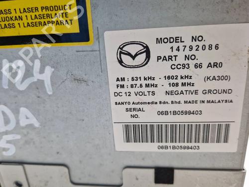 Radio MAZDA 5 (CR) 2.0 CD (CR19) | BP30344969E6