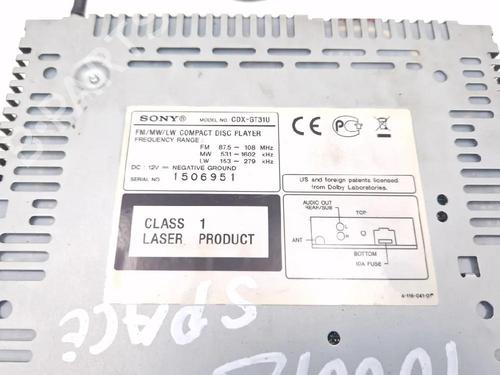 Radio MITSUBISHI SPACE STAR MPV (DG_A) 1.8 GDI (DG5A) | BP30351475E6 