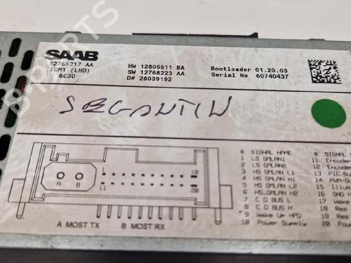 Radio SAAB 9-3 (YS3F, E79, D79, D75) 2.2 TiD | BP30351516E6 