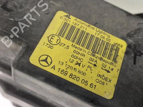 Left headlight MERCEDES-BENZ A-CLASS (W169) A 170 (169.032, 169.332) | BP30343444C28