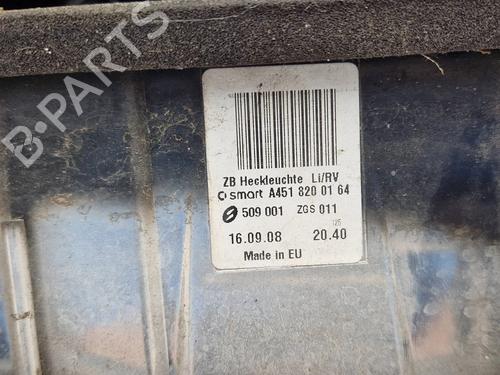 Left taillight SMART FORTWO Coupe (451) 0.8 CDi (451.300) | BP30346631C34 