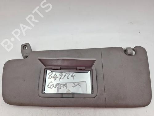 Used Left sun visor OPEL CORSA D (S07) 1.0 (L08, L68) (65 hp) 30341175