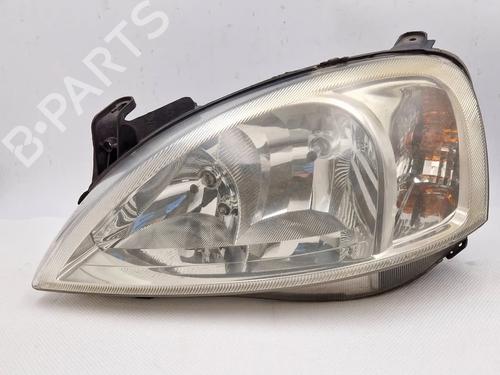 Used Left headlight OPEL CORSA C (X01) 1.0 (F08, F68) (58 hp) 30346785