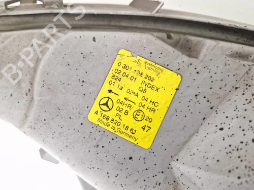 Right headlight MERCEDES-BENZ A-CLASS (W168) A 160 (168.033, 168.133) | BP30342466C29 