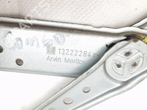 Front right window mechanism OPEL COMBO Box Body/MPV 1.6 | BP30349494C23