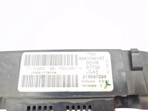 Climate control PEUGEOT 307 SW (3H) 2.0 HDI 110 | BP30350359I5 