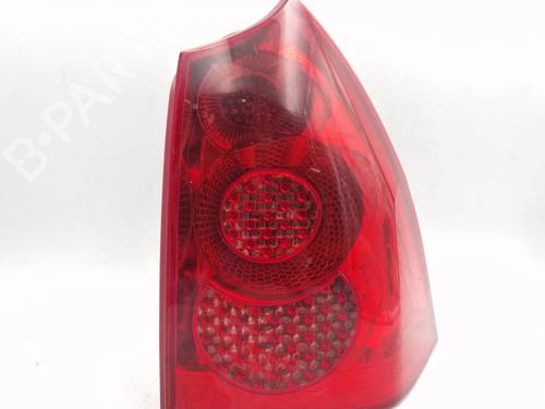 Used Right taillight PEUGEOT 307 Break (3E) 1.6 HDi 110 (109 hp) 30344811