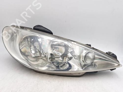 Used Right headlight PEUGEOT 206 Hatchback (2A/C) 1.4 HDi eco 70 (68 hp) 30342203