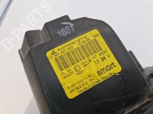 Right headlight SMART FORFOUR (454) 1.5 CDI (454.001) | BP30343875C29 