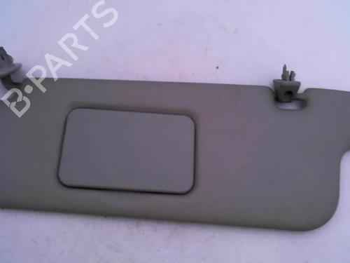 Used Left sun visor TOYOTA YARIS (_P1_) 1.4 D-4D (NLP10_, NLP10R) (75 hp) 30341014