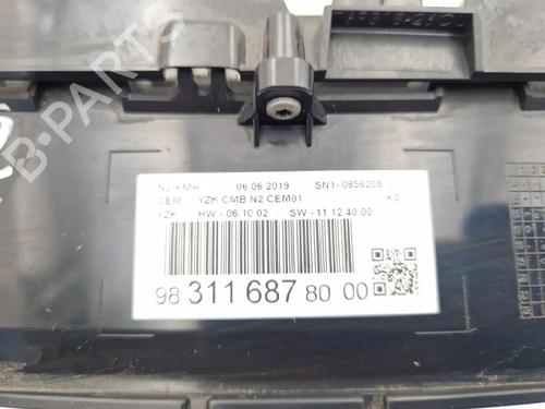 Instrument cluster CITROËN JUMPY III Van (V_) 1.5 BlueHDi 120 | BP37193485C47 - Image 8