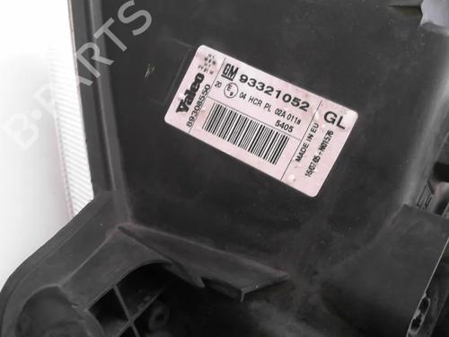Left headlight OPEL MERIVA A MPV (X03) 1.3 CDTI (E75) | BP30340650C28
