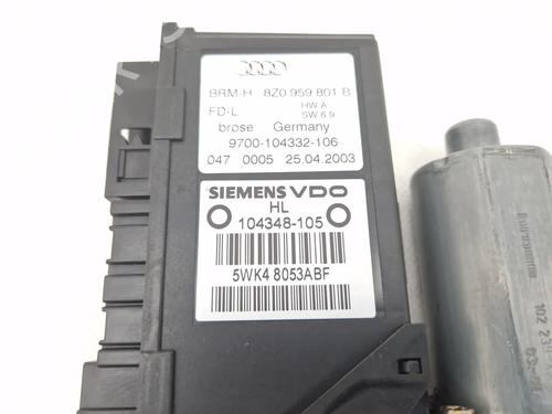 Left rear window motor AUDI A2 (8Z0) 1.4 TDI | BP30351079E23 