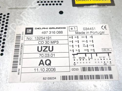 Radio OPEL CORSA D (S07) 1.0 (L08, L68) | BP30342827E6 