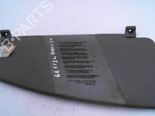 Used Left sun visor Left sun visor FIAT DOBLO Box Body/MPV (223_) 1.3 JTD 16V Multijet (84 hp) 30340925 30340925