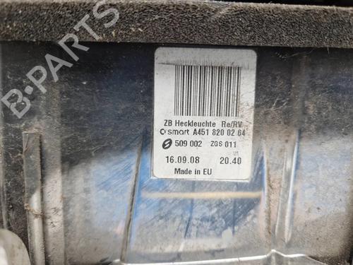 Højre baglygte SMART FORTWO Coupe (451) 0.8 CDi (451.300) | BP30346648C35 