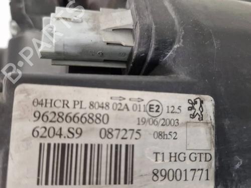 Left headlight PEUGEOT 206 Hatchback (2A/C) 1.4 HDi eco 70 | BP30342495C28 