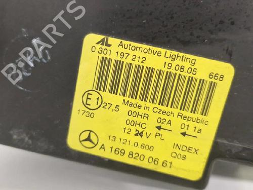 Right headlight MERCEDES-BENZ A-CLASS (W169) A 170 (169.032, 169.332) | BP30343159C29 