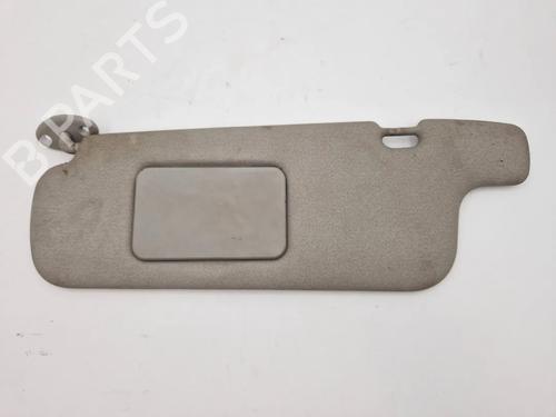 Used Left sun visor TOYOTA YARIS (_P1_) 1.4 D-4D (NLP10_, NLP10R) (75 hp) 30345713