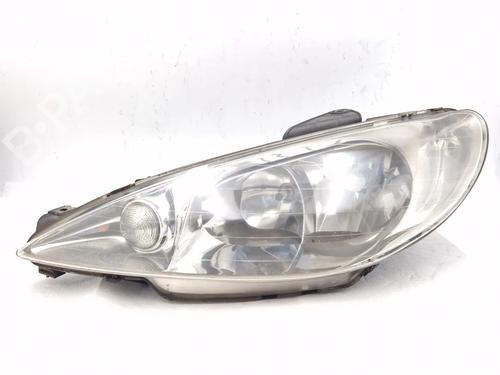 Used Left headlight Left headlight PEUGEOT 206 CC (2D) 1.6 16V (2DNFUF, 2DNFUR) (109 hp) 30350637 30350637