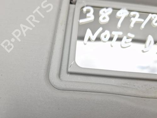Right sun visor NISSAN NOTE (E11, NE11) 1.5 dCi | BP30344786I2