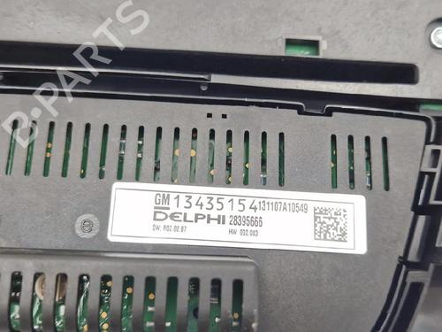 Climate control OPEL MERIVA B MPV (S10) 1.3 CDTI (75) | BP34390945I5  - Image 7
