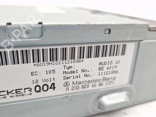 Radio MERCEDES-BENZ C-CLASS Coupe (CL203) C 200 CGI Kompressor (203.743) | BP30345583E6 