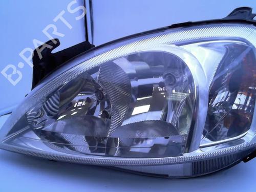 Used Left headlight OPEL CORSA C (X01) 1.0 (F08, F68) (58 hp) 30340449
